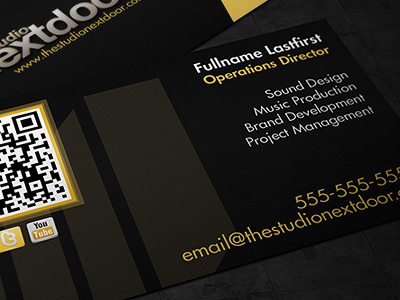 Business Card Concept business card print