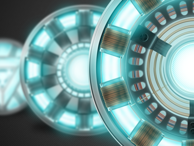 Arc Reactor by Al on Dribbble