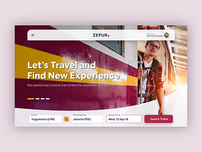 Zepur - Header Exploration for Train’s Ticket Booking