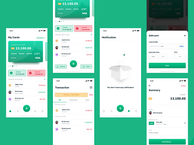 Mobile Wallet App Concept