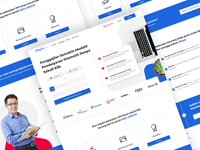 Lifepal Insurance Website 2018 blue branding business clean clean landing page cleaning creative dailyui design flat design illustration insurance insurance app insurance company landing page luxury redesign website design