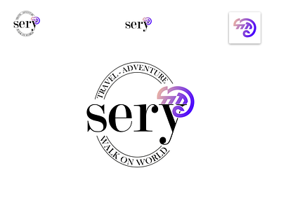 Sery Youtuber Logo & Brand Identity branding design graphic design illustration logo vector