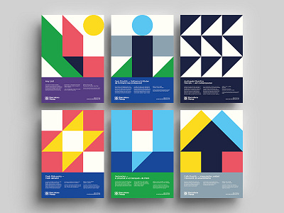 Simple shapes posters geometric philosophy posters shapes