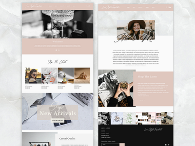 Luxe Style Template web design