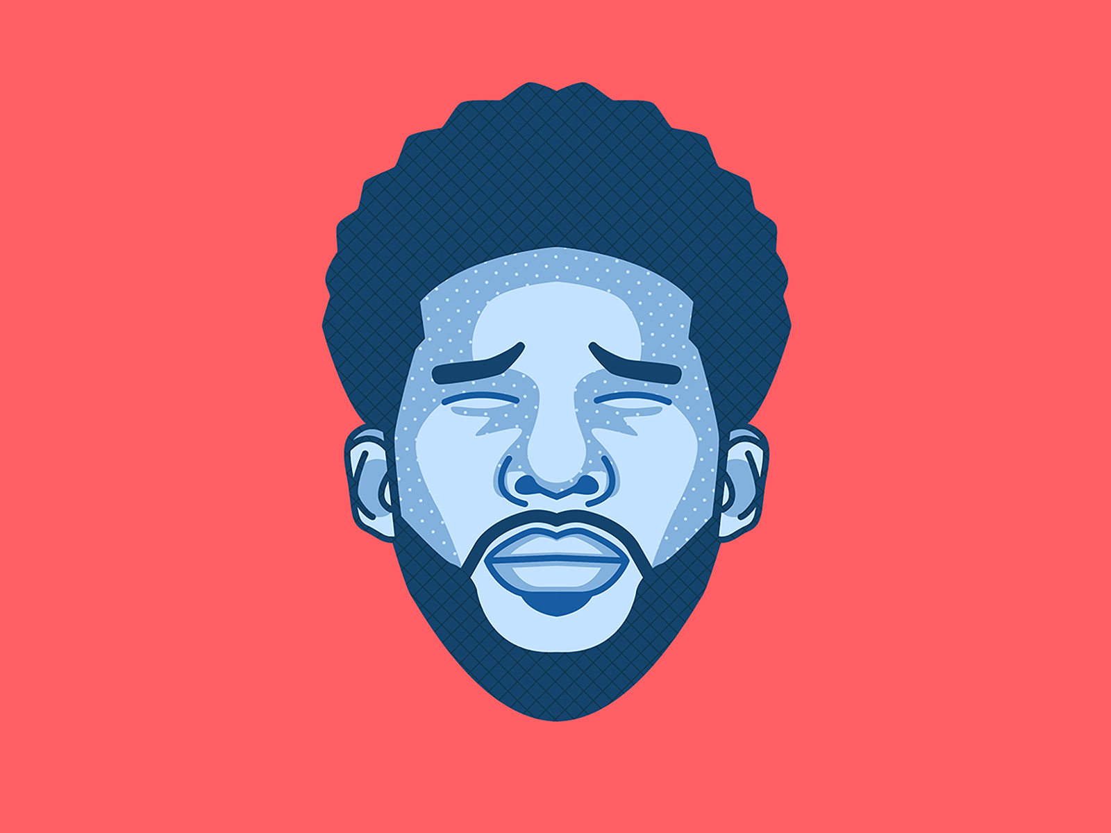 Joel Embiid Crying by Derek Frisicchio on Dribbble
