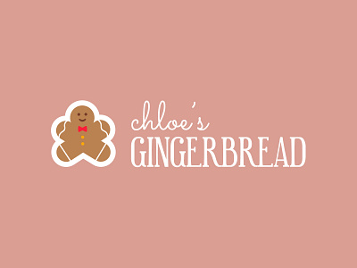 Chloe's Gingerbread baking euphorigenic gingerbread gingerbread man handwritten logo sacramento