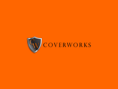 Coverworks Logo insurance company insurance logo logo serif sheild