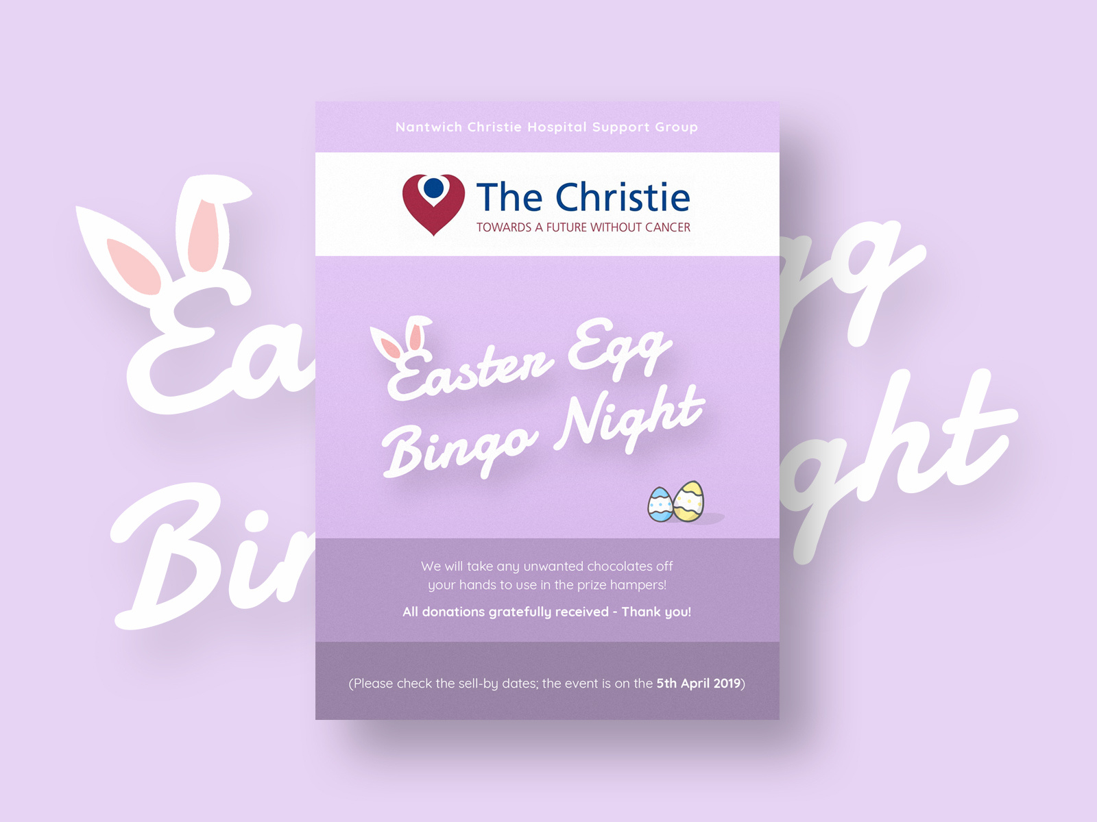 Easter Egg Bingo Flyer by James Healy on Dribbble