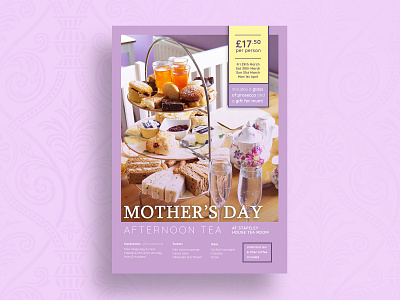 Mother's Day Afternoon Tea Poster