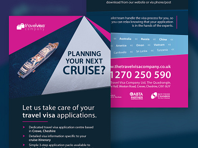 Cruise Roller Banner corporate cruise cruise ship roller banner travel visa