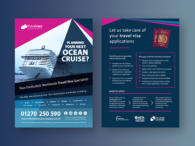 Ocean Cruise Flyer corporate cruise flyer ocean travel visa