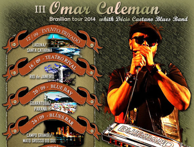 Tour Omar Coleman design graphic design illustration