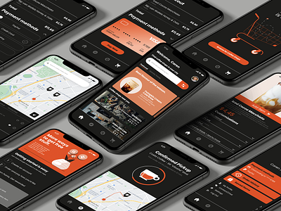 Quickly - Coffee Shop Concept App app coffee concept shop ui ux xd design