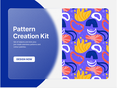 Pattern Creation Kit colorful design kit pattern ui