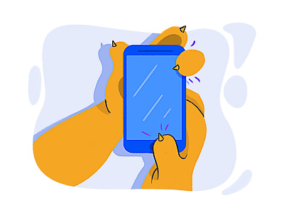 Take screenshot animal art cartoon character design illustration paw phone screenshot shot