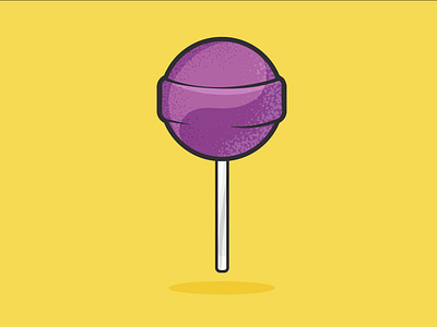 Lollipop babies candy cartoons childhood filters grainy illustration lollipop purple shadows