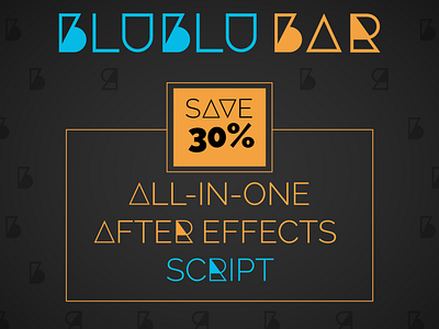 BluBluBar 2d animation 3d animation adobe ae after effects after effects script animation art blublubar blublustudios design motion motion graphics plugin script tool