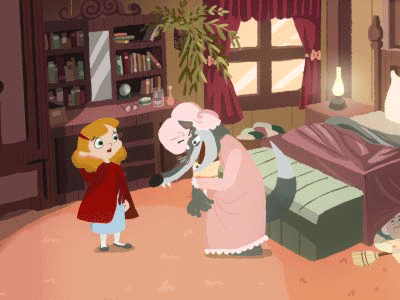 Little Red Riding Hood #4 ae after effects animated series animated video pre school animation for children book animation children educational animation educational content learning english little red riding hood rigging