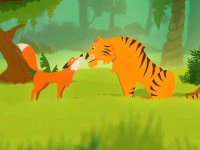 Tiger and fox #2