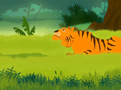 Tiger and fox #3