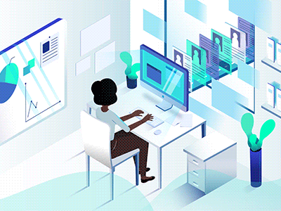 Managing personal information - Explainer Video #3 by BluBlu Studios on  Dribbble