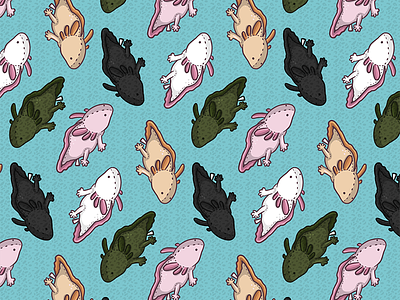 Plush Axolotls (Pattern)