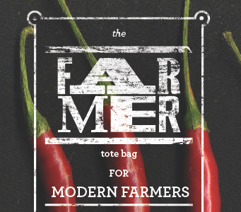 The Farmer - Postcard graphic design lau giraudo