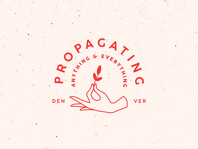 Propagating Anything & Everything branding stamp texture
