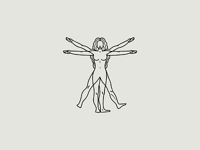 Vitruvian Woman