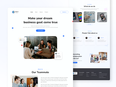 Digital Agency Landing  Page