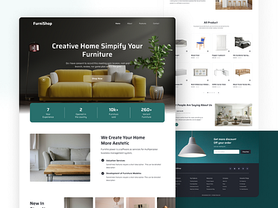 FurniShop - Furniture Landing Page