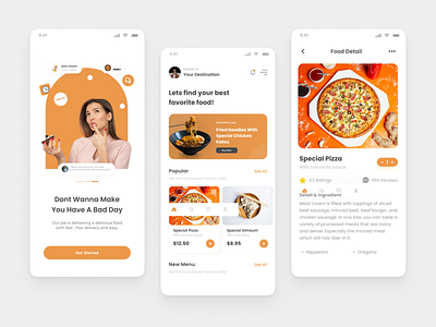 Food Delivery App - Mobile AppD