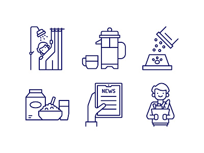 Daily Routine Icons