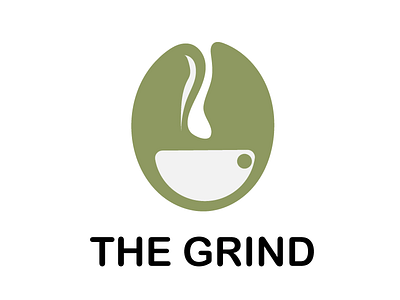 The Grind coffee logo the grind thirtylogos