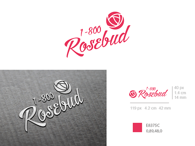 1 800 Rosebud Thirtylogos logo rosebud thirtylogos
