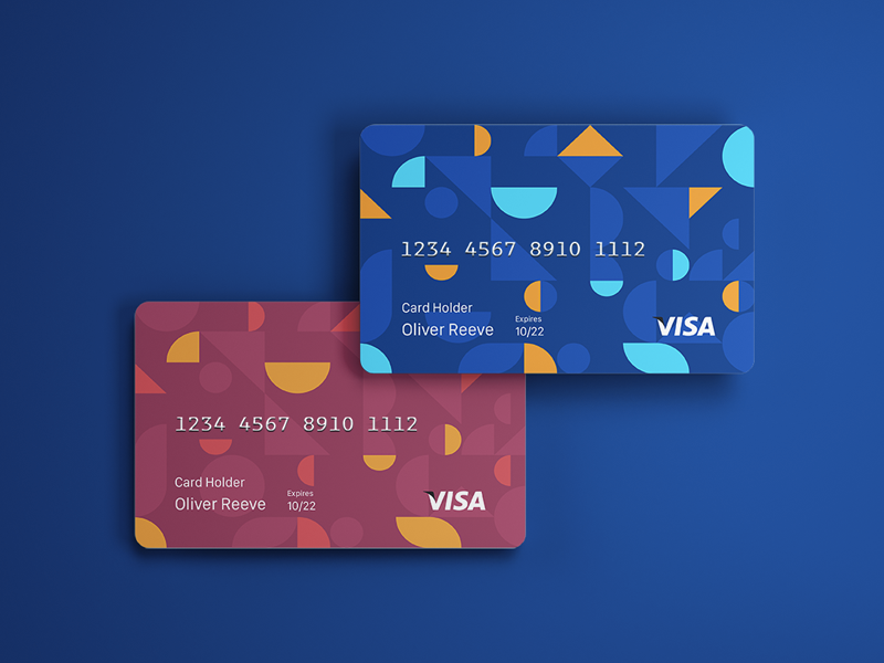 Credit Card Designs by Olly R on Dribbble