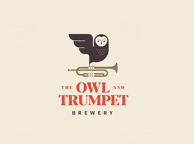 The Owl and Trumpet auckland beer brand brand identity branding design logo logo desginer logo designs logodesign new zealand vector