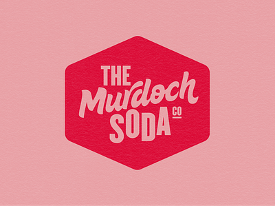 The Murdoch Soda Co auckland brand identity branding design logo logodesign vector