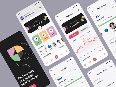 Finance - Mobile app Design