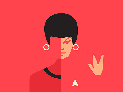 Uhura minimal star trek uhura