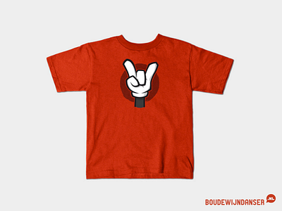 Mickey Metal T-shirt illustratie metal mickey ontwerp shirt