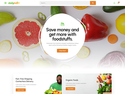 Online Foodstore Website branding business elementor elementor pro food store responsive design web design website website design wordpress wordpress developer