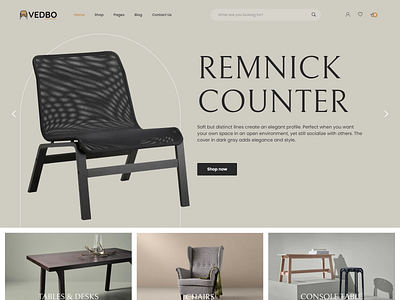 Furniture Store Website elementor elementor pro furniture responsive design store website website design wordpress wordpress developer