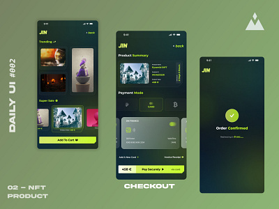 NFT Checkout - #dailyUI-002