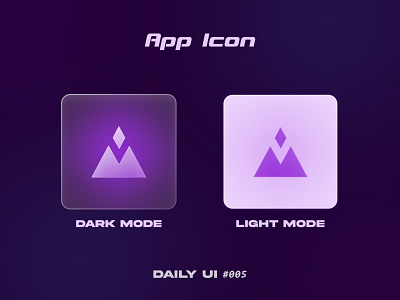 App Icon - #dailyUI005 app branding challenge dailyui design graphic design illustration logo ui ux