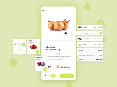 Fruits and Vegetables - Local shopping App  🥕  🍅 🥬