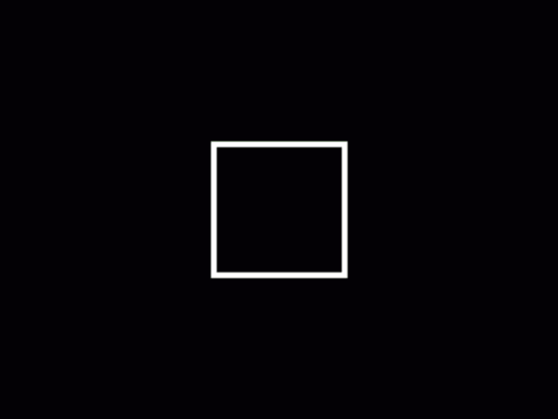 Repeater GIFs - Square black bw gif loop rgb square white