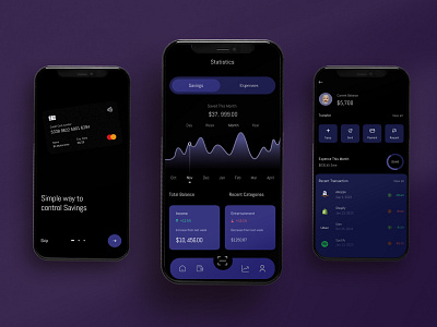 Mobile Banking App UI Design