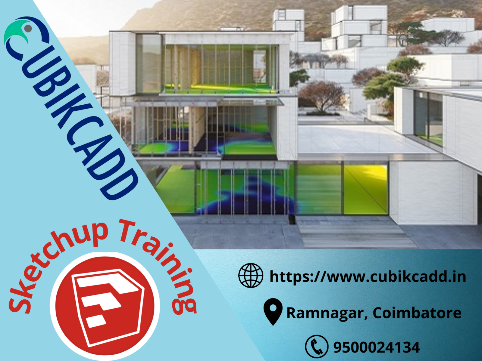 Sketchup Course Sketchup Training In Coimbatore By Mithun Kumar On   11. Sketch Up Training 4x 