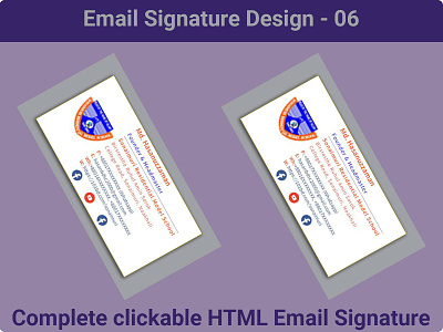 Email Signature Design attractive beautiful branding company complete clickable design email eyecatching good looking gorgeous graphic design html html email signature individual modern nice private public signature signature design